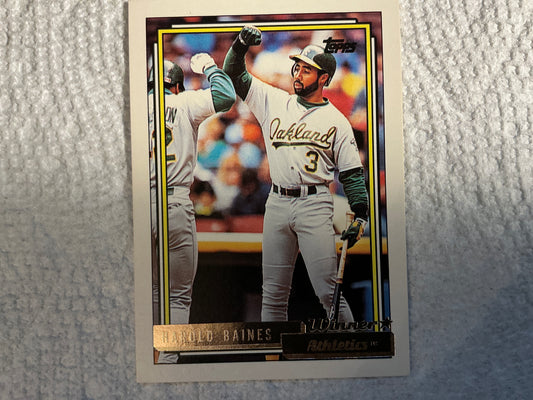 1992 Topps Gold #635 Harold Baines