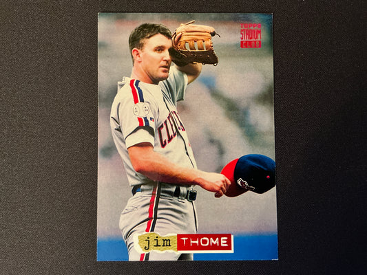 1994 Topps Stadium Club #257 Jim Thome Card