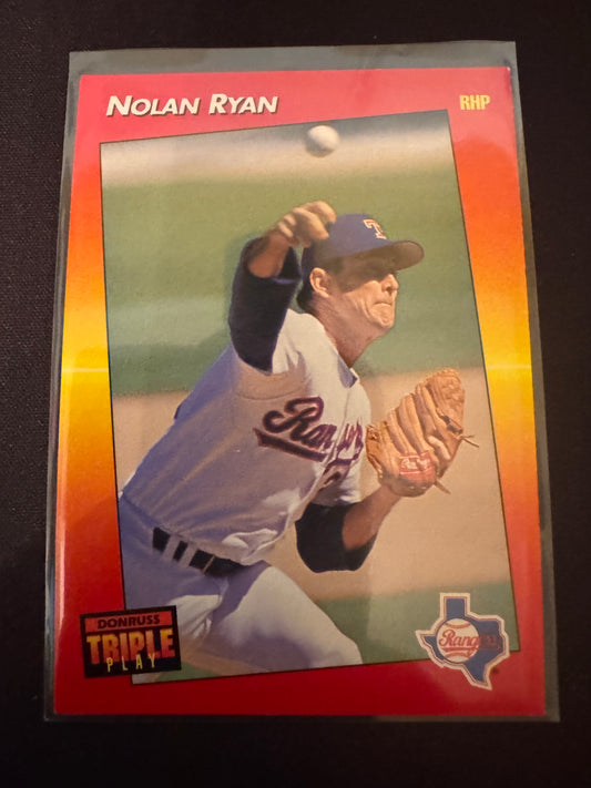 1992 Donruss Triple Play #22 Nolan Ryan Card