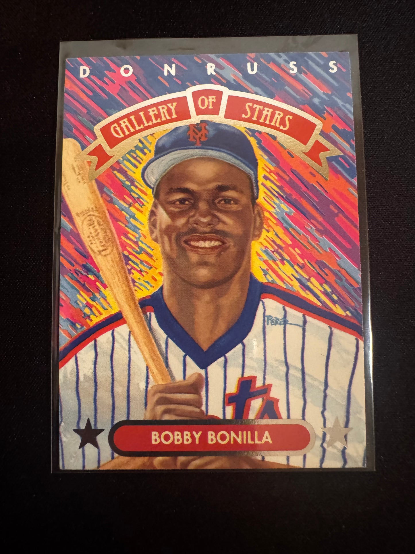 1992 Donruss Triple Play Gallery of Stars #GS-1 Bobby Bonilla Card