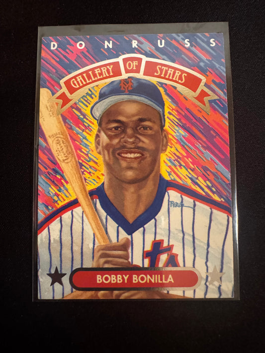1992 Donruss Triple Play Gallery of Stars #GS-1 Bobby Bonilla Card