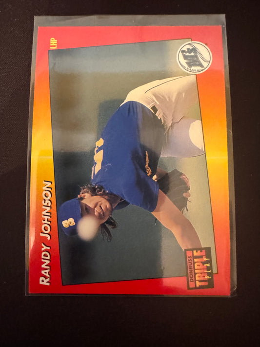 1992 Donruss Triple Play #71 Randy Johnson Card