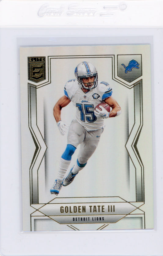 2025 Elite #17 Golden Tate III Detroit Lions Card