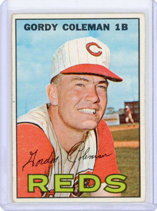 1967 Topps #61 Gordy Coleman Card
