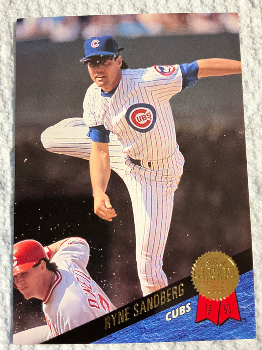 1993 The Leaf Set #224 Ryne Sandberg Card