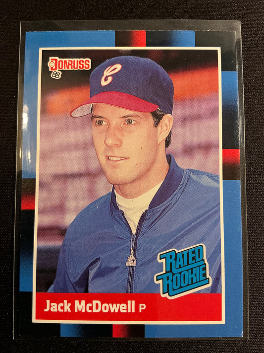 1988 Donruss #47 Jack McDowell Rated Rookie Card