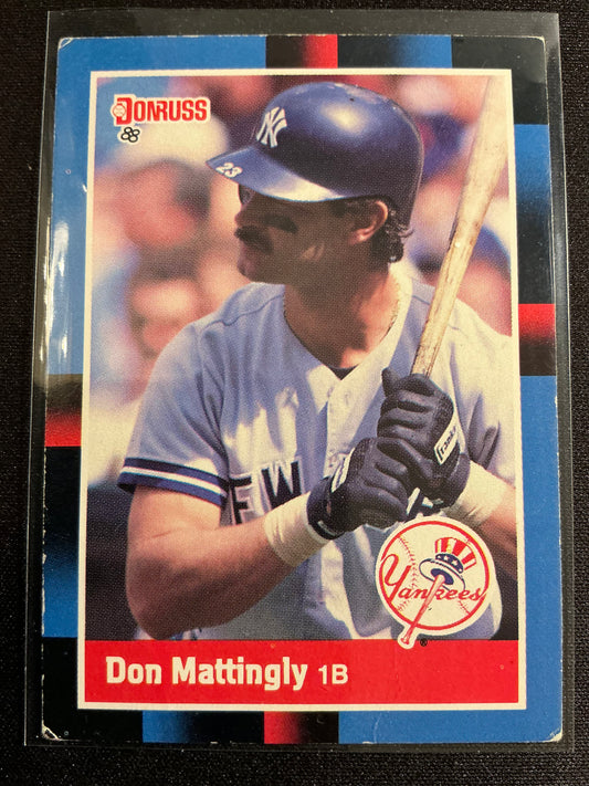 1988 Donruss #217 Don Mattingly Error Card