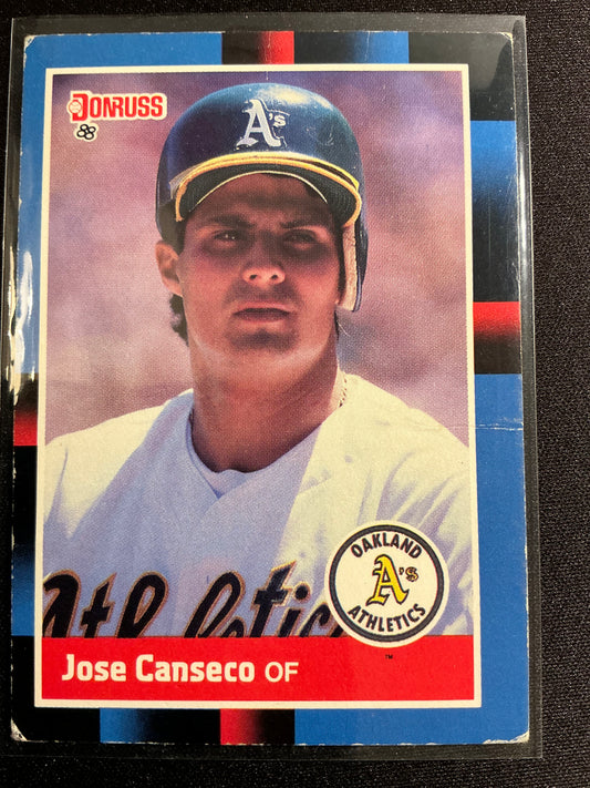 1988 Donruss #302 Jose Canseco Card