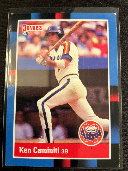 1988 Donruss #308 Ken Caminiti Rookie Card
