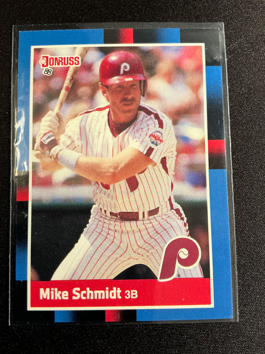 1988 Donruss #330 Mike Schmidt Card