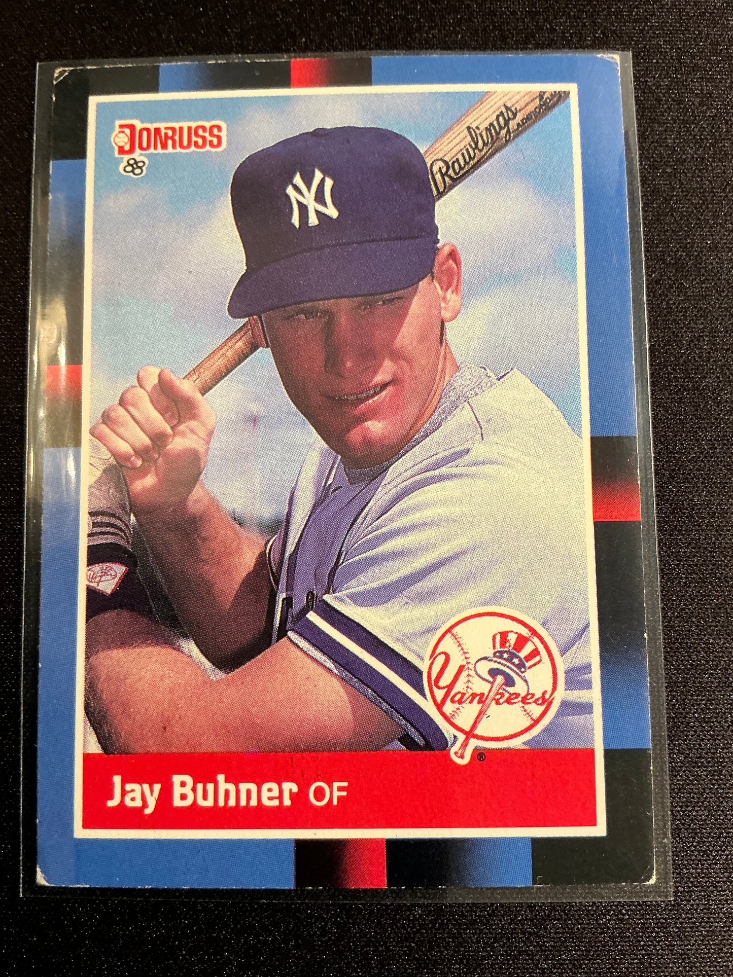 Tarjeta de novato de Jay Buhner Donruss #545 de 1988