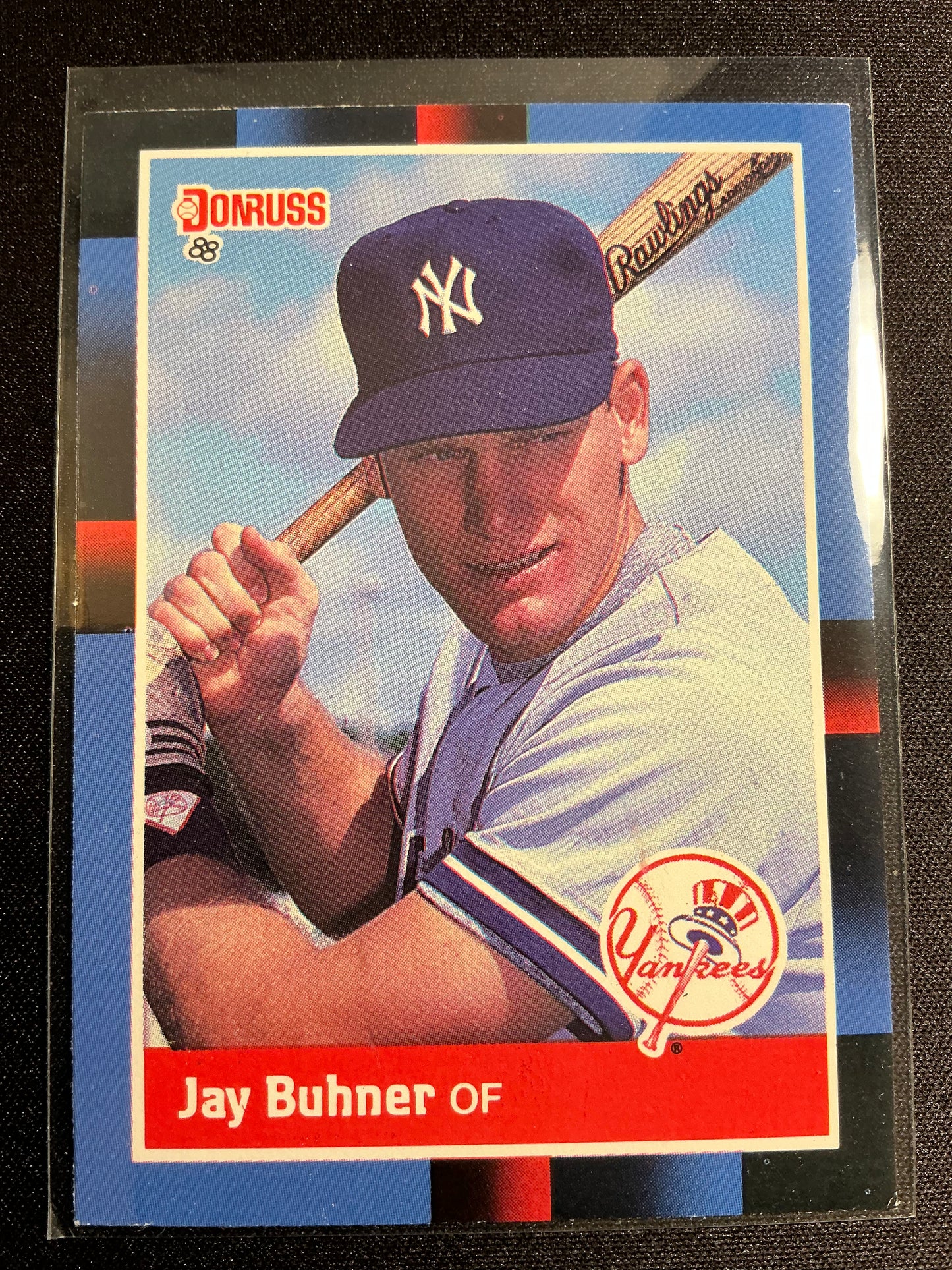 Tarjeta de novato de Jay Buhner Donruss #545 de 1988