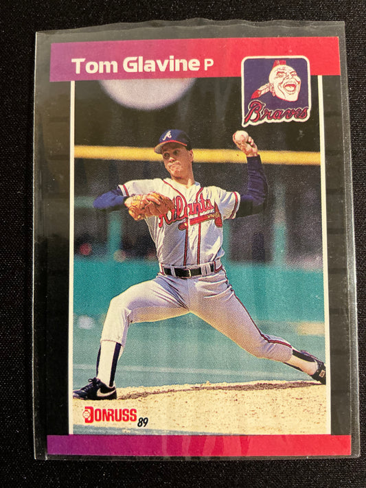 1989 Donruss #381 Tom Glavine Card