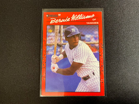 1990 Donruss #689 Bernie Williams Rookie Card