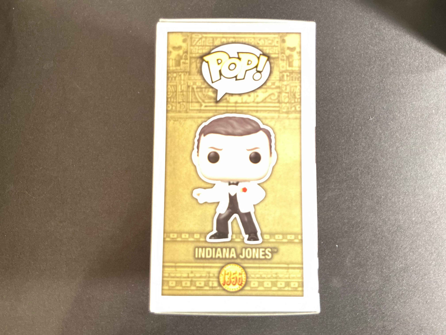Indiana Jones #1356 Funko Pop! Bobble Head Exclusive in a Semi-Rigid Protective Case from UltraPro