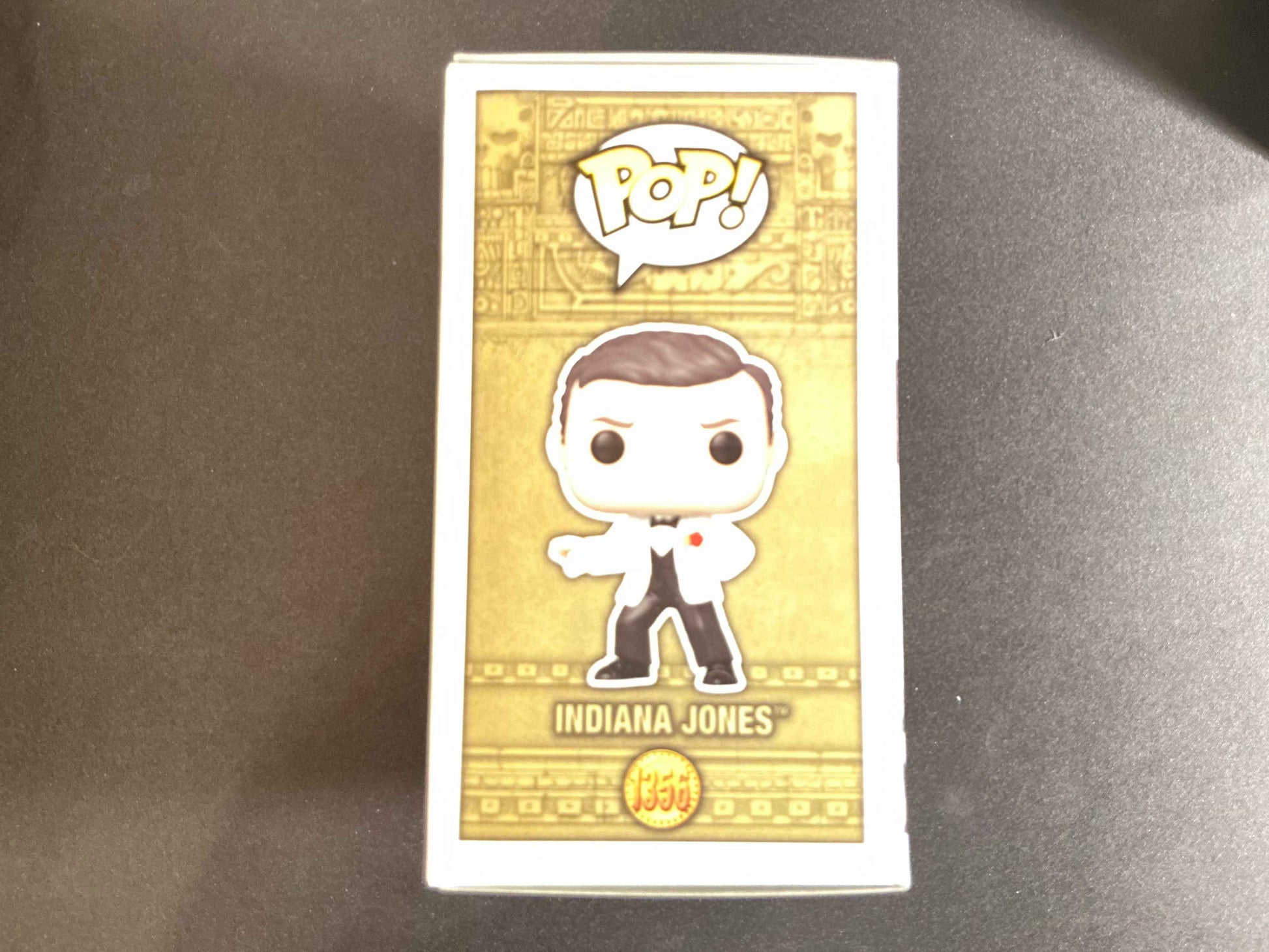 Indiana Jones #1356 Funko Pop! Bobble Head Exclusive in a Semi-Rigid Protective Case from UltraPro