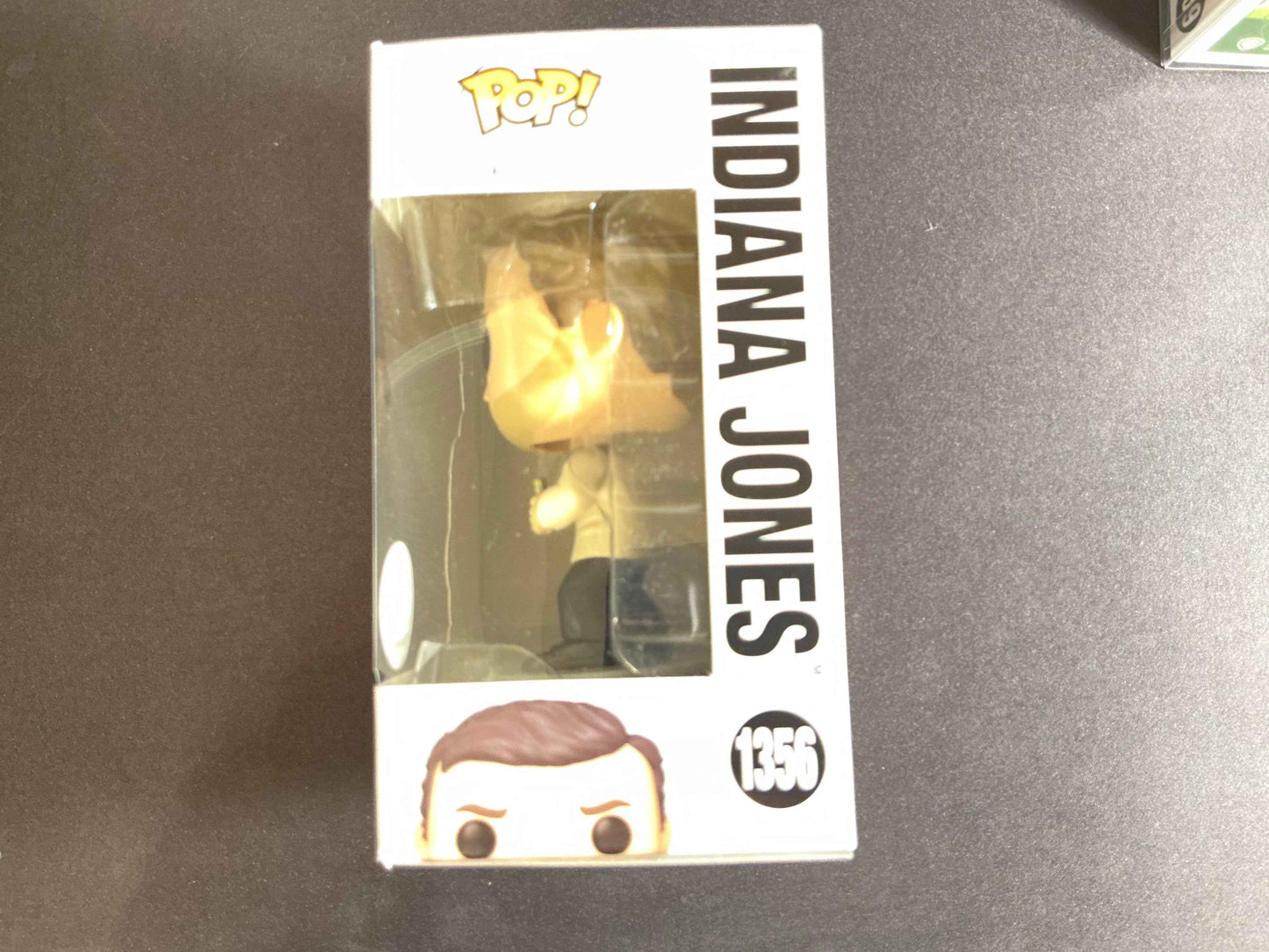 Indiana Jones #1356 Funko Pop! Bobble Head Exclusive in a Semi-Rigid Protective Case from UltraPro