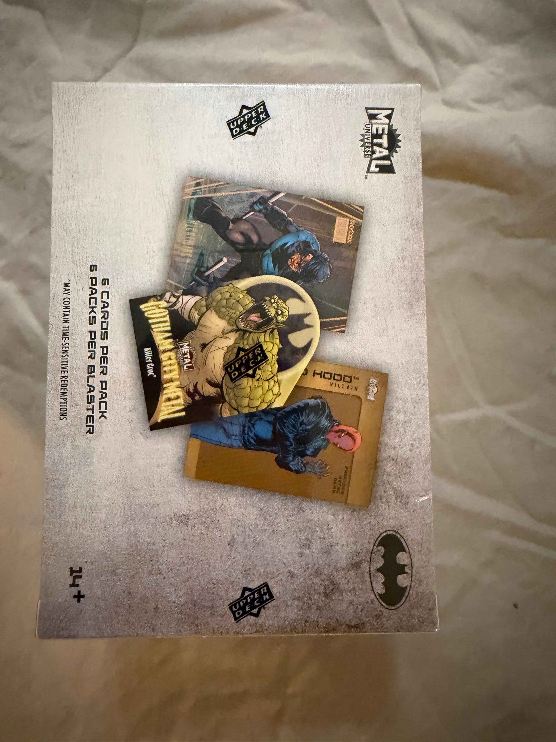 2025 Upper Deck Skybox Metal Universe Batman Factory Sealed Blaster Box