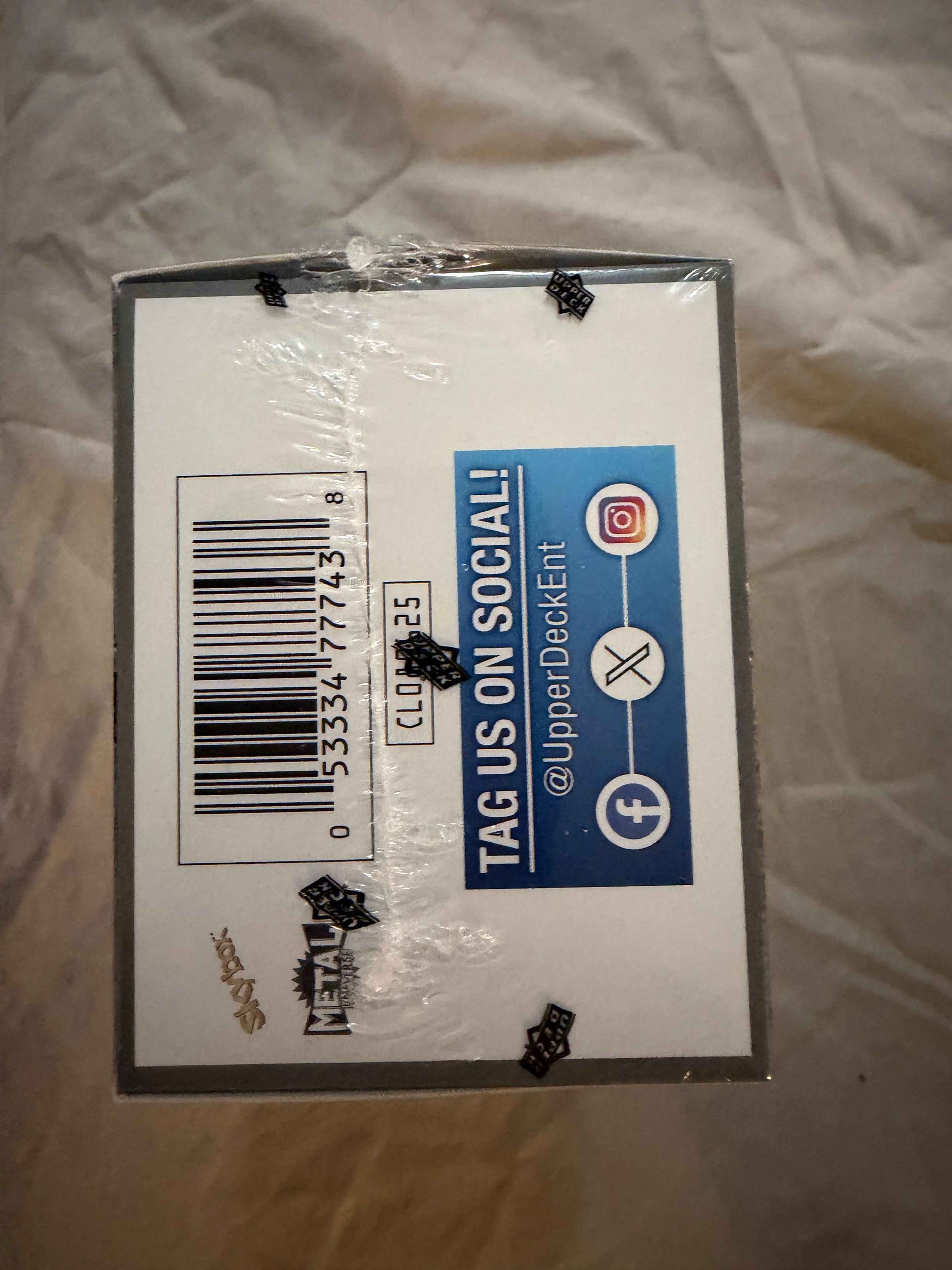 2025 Upper Deck Skybox Metal Universe Batman Factory Sealed Blaster Box