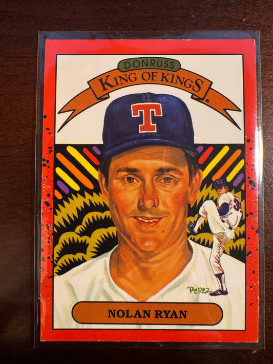 1990 Donruss #665 Nolan Ryan King of Kings Cards