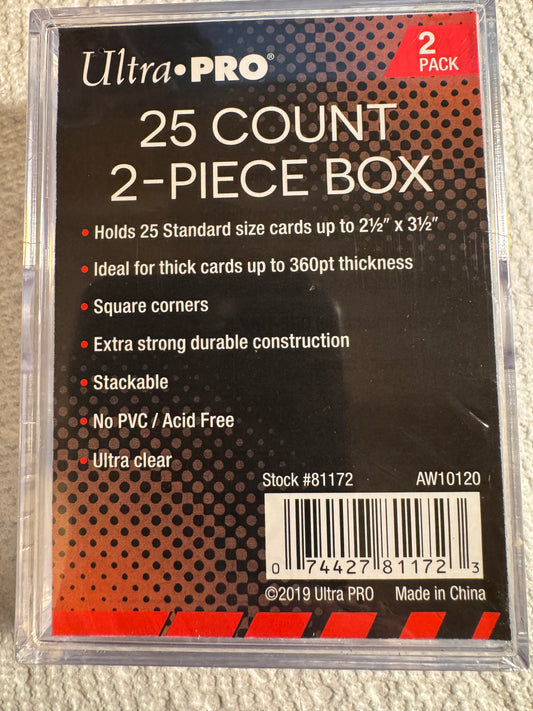 UltraPro 2 Boxes of 25 Ct 2-Piece Box
