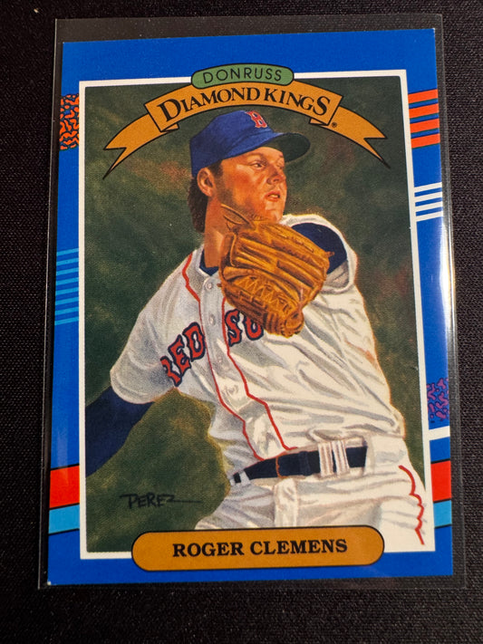 1991 Donruss #9 Roger Clemens DK No Trademark Error Card