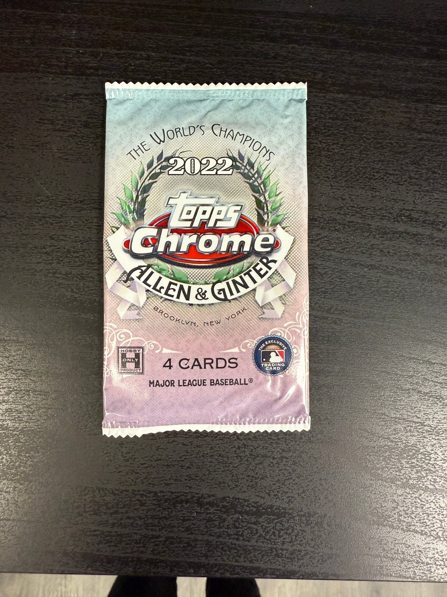 2022 Topps Allen & Ginter Chrome Baseball Hobby Box SINGLE PACK