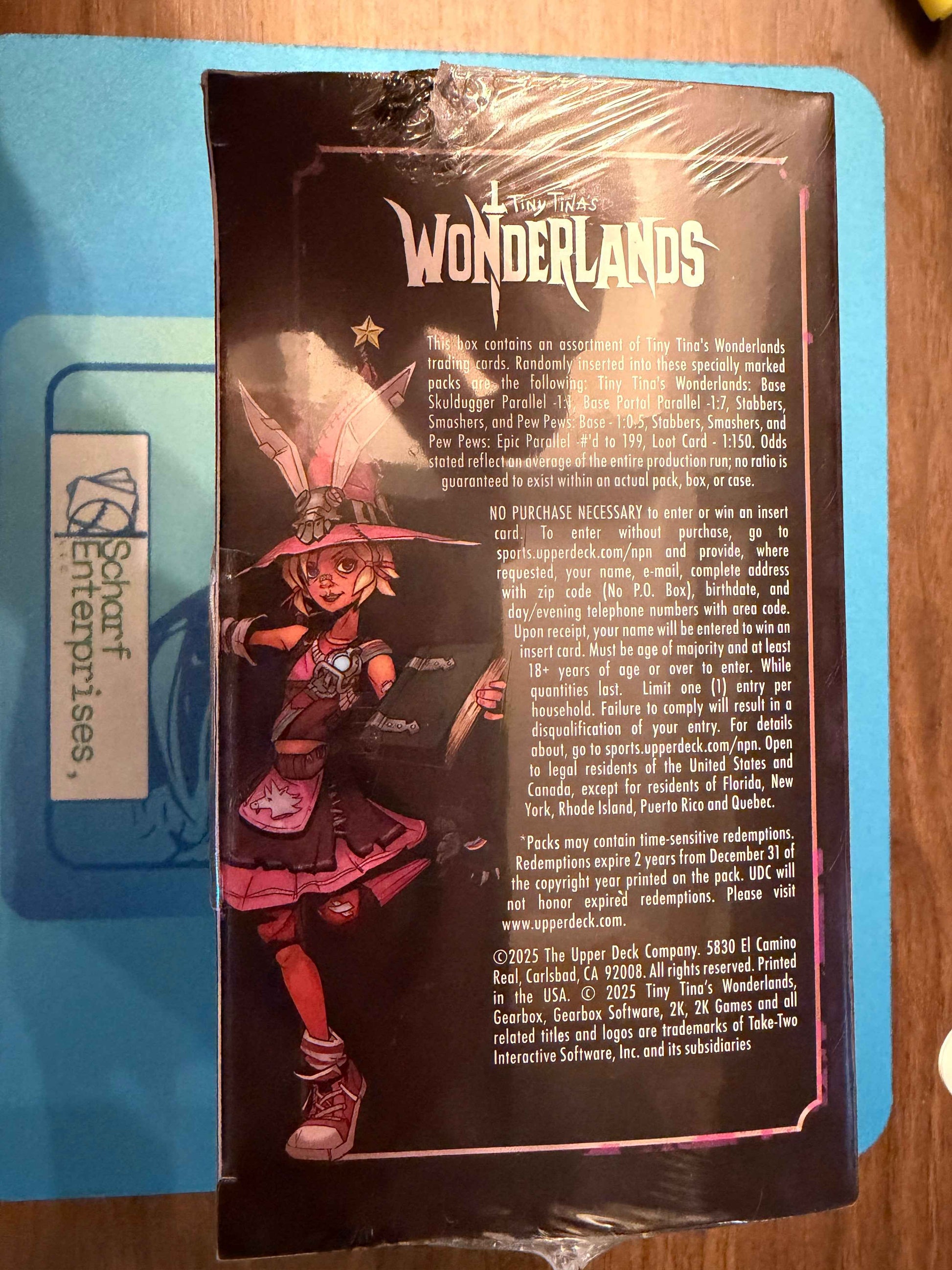 2025 Upper Deck Tiny Tina's Wonderlands 63Ct. Blaster Box | Factory Sealed