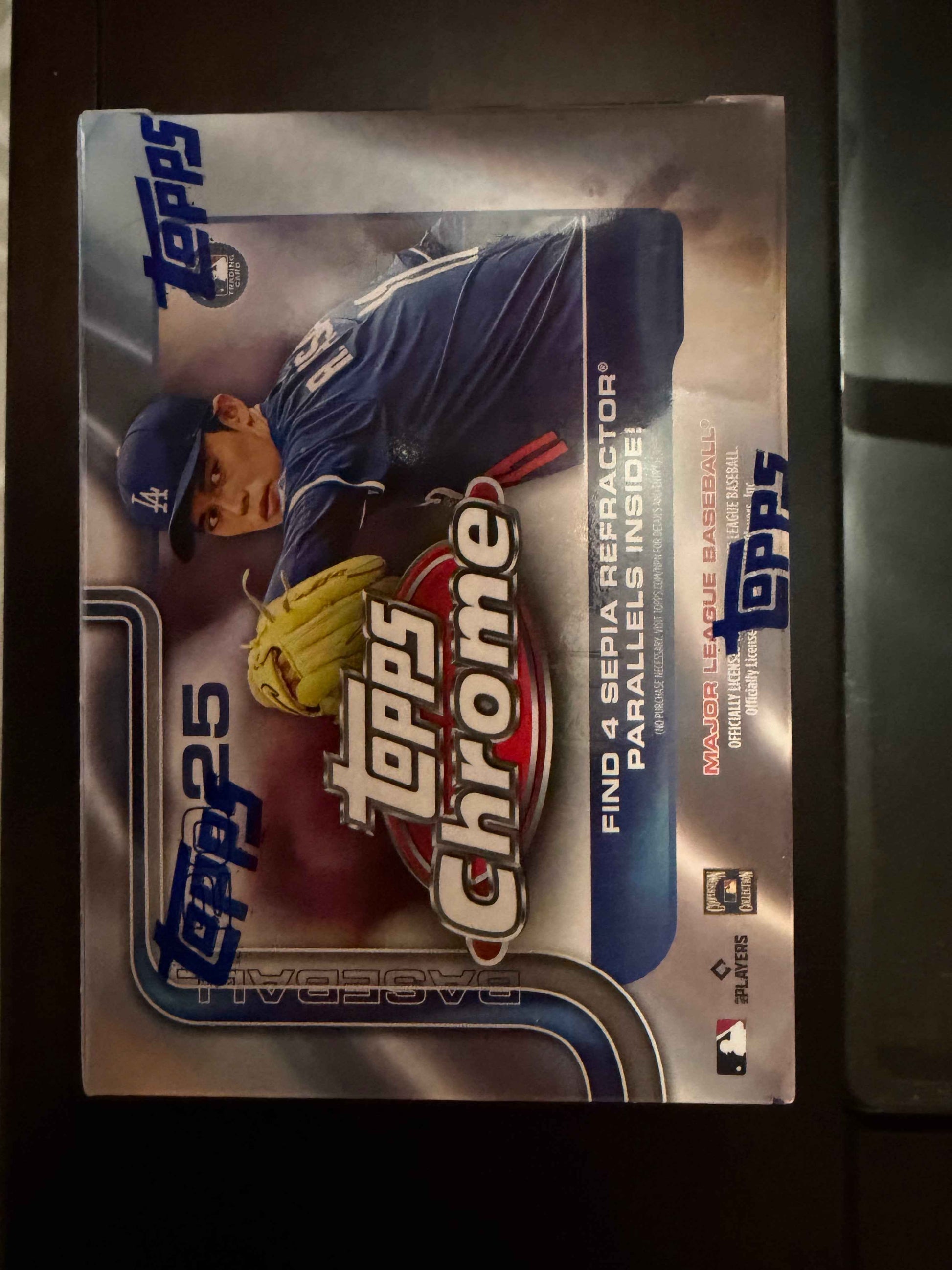 2025 Topps Chrome Baseball Factory Sealed Blaster Box