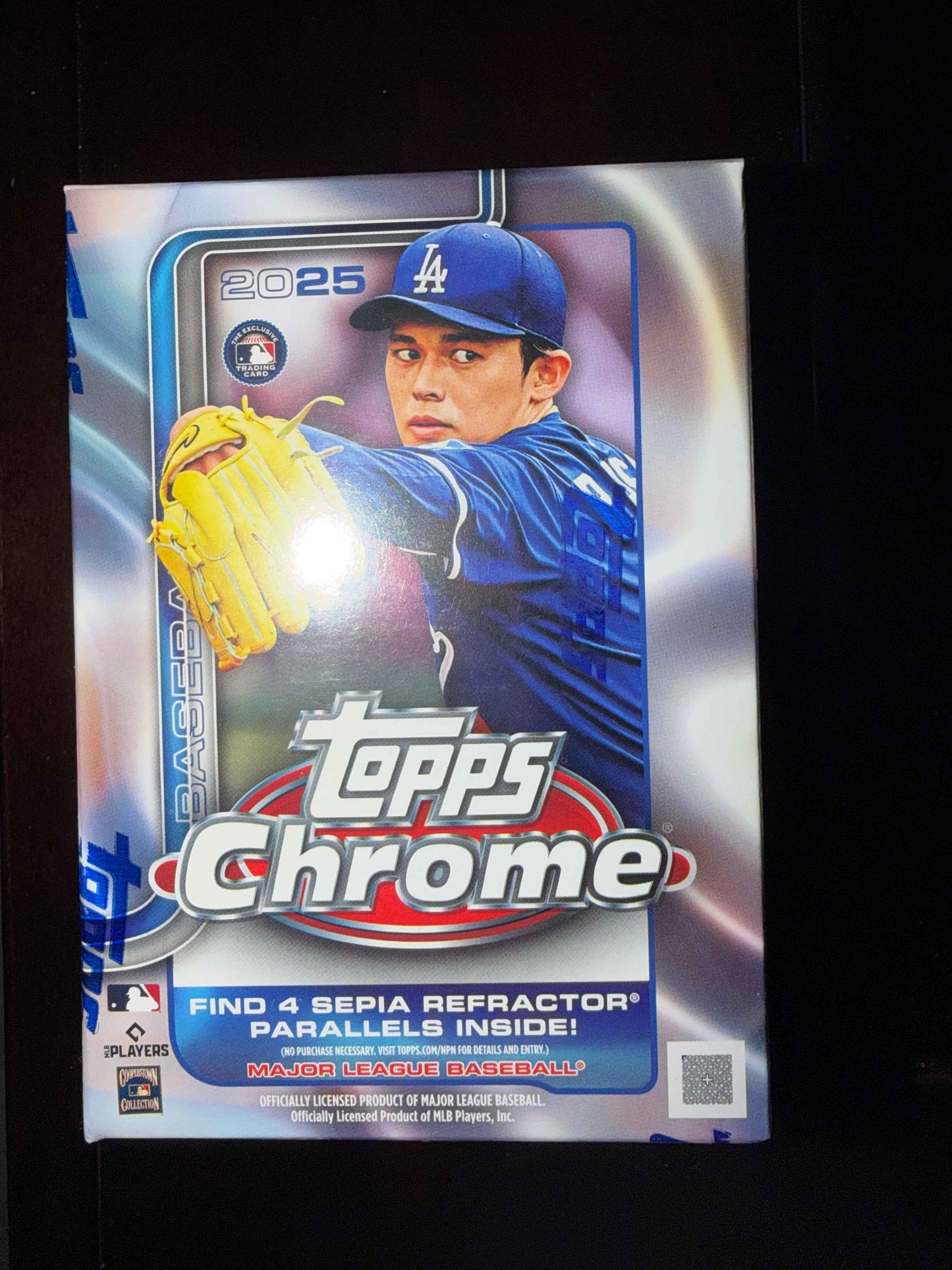 2025 Topps Chrome Baseball Factory Sealed Blaster Box