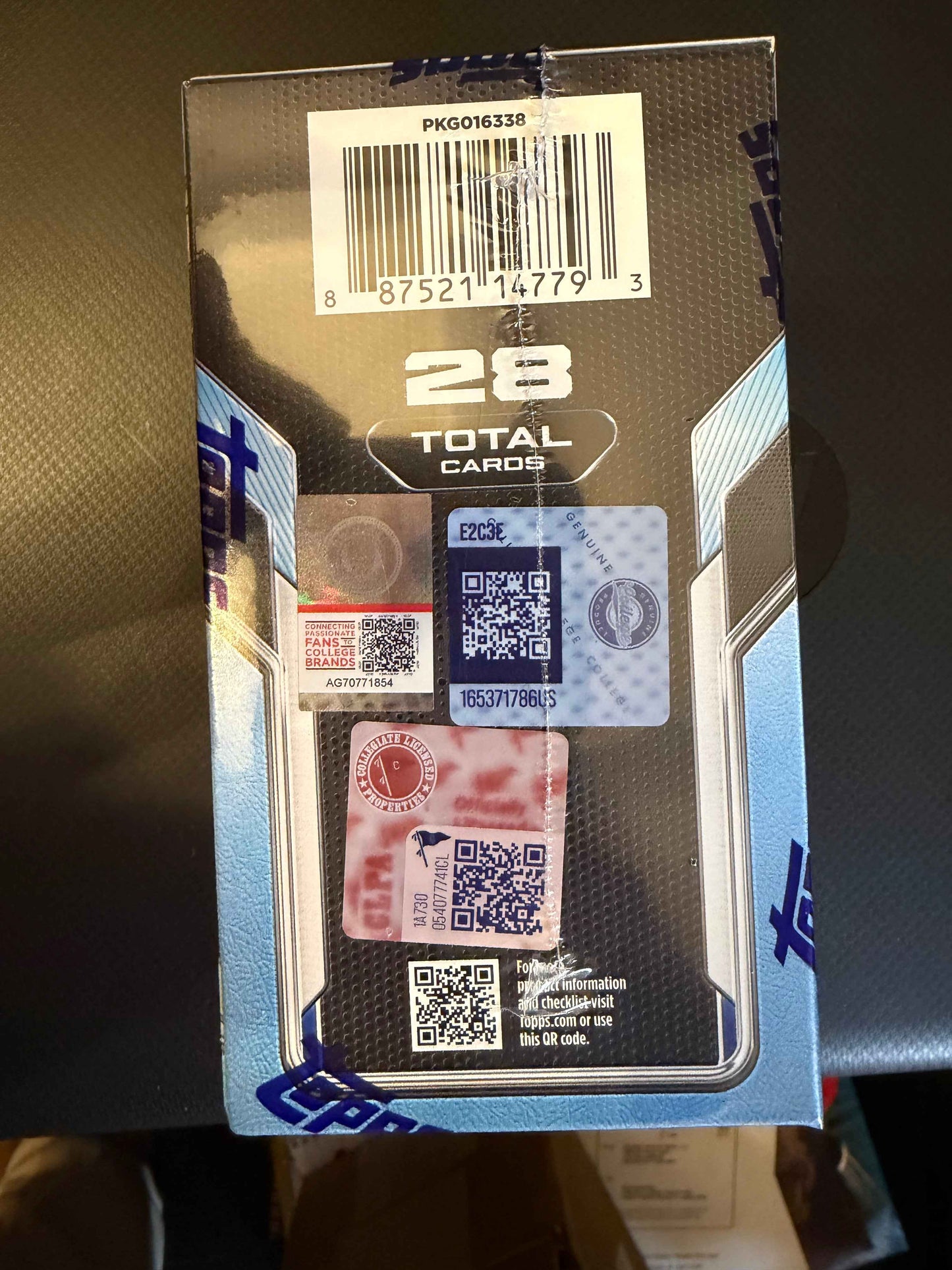 2025 BOWMAN UNIVERSITY CHROME FOOTBALL VALUE BLASTER BOX