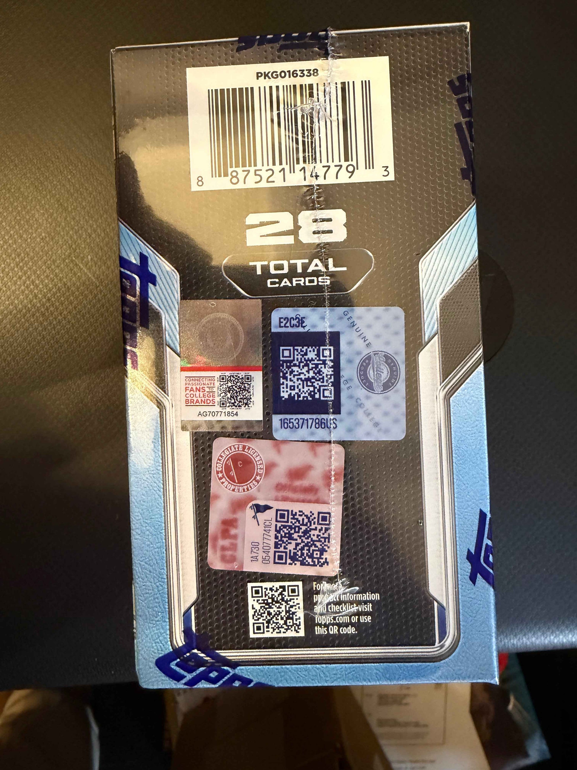 2025 BOWMAN UNIVERSITY CHROME FOOTBALL VALUE BLASTER BOX