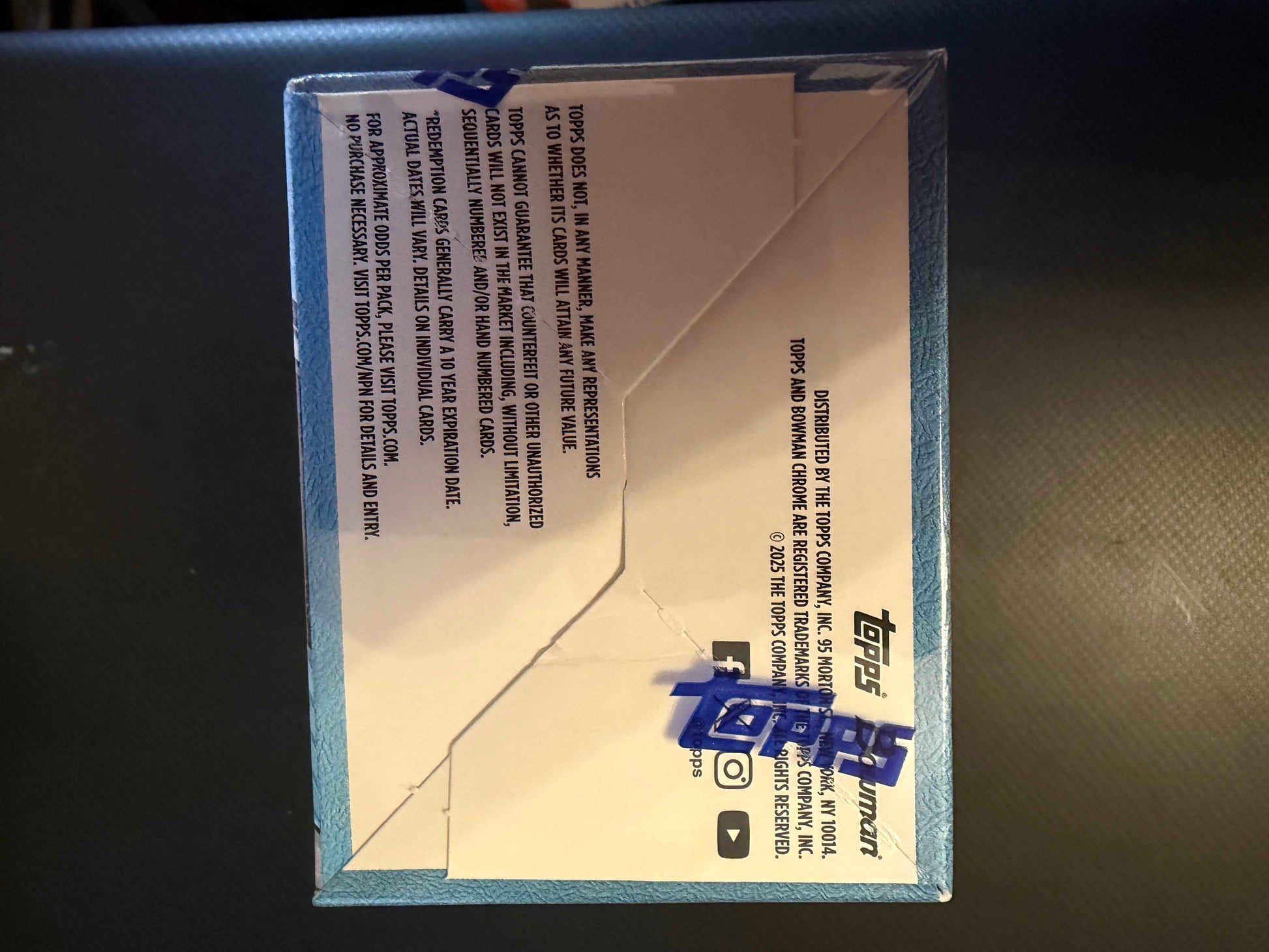 2025 BOWMAN UNIVERSITY CHROME FOOTBALL VALUE BLASTER BOX