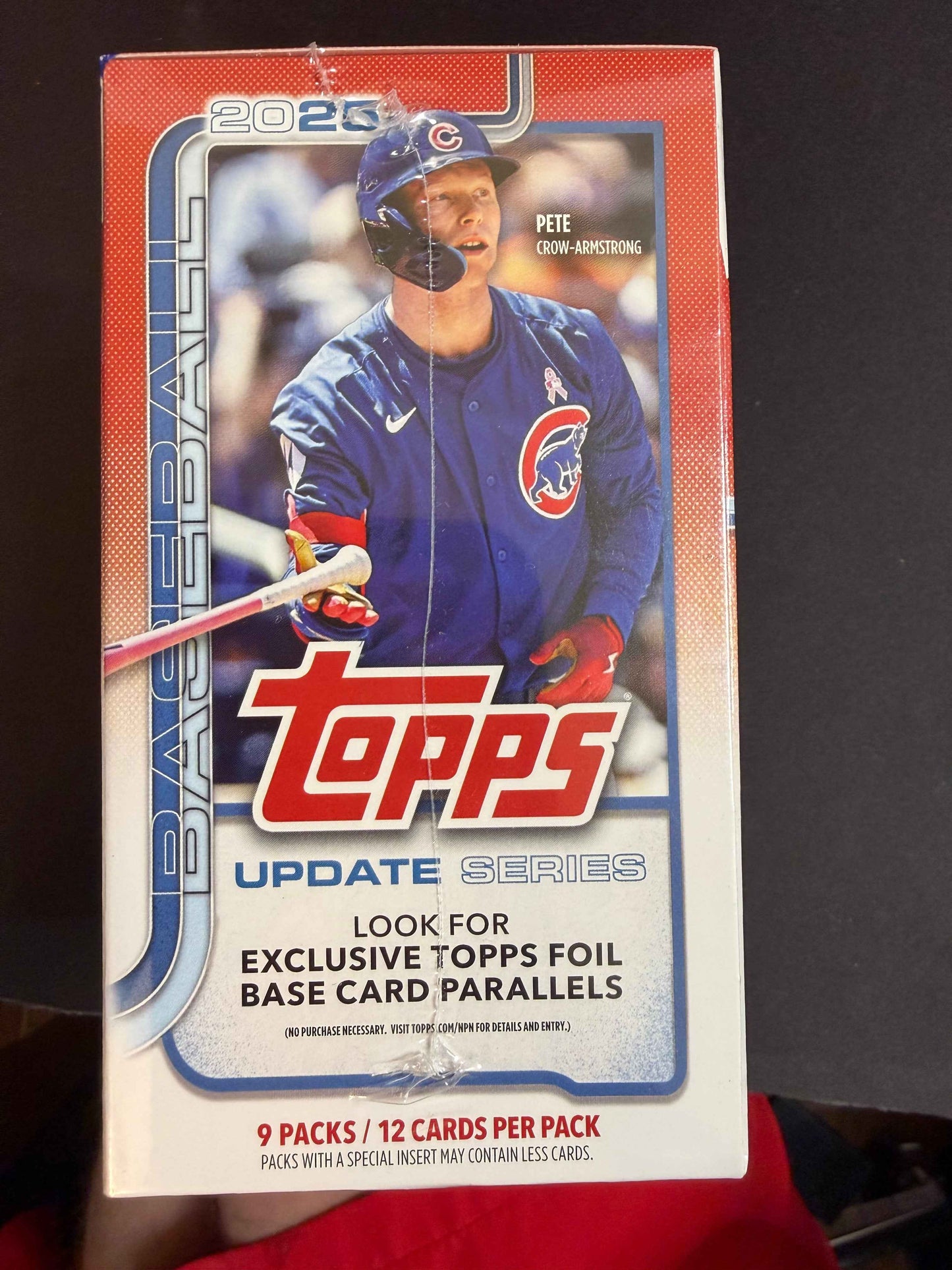 2025 Topps Update Series with Exclusive Fanatics Authentic Memorabilia Redemptions Baseball Cards