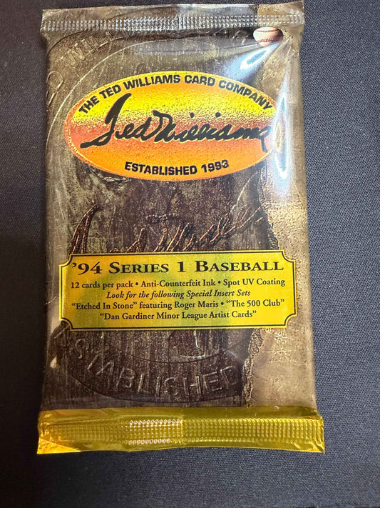 1994 The Ted Williams Card Company Baseball Card Packs