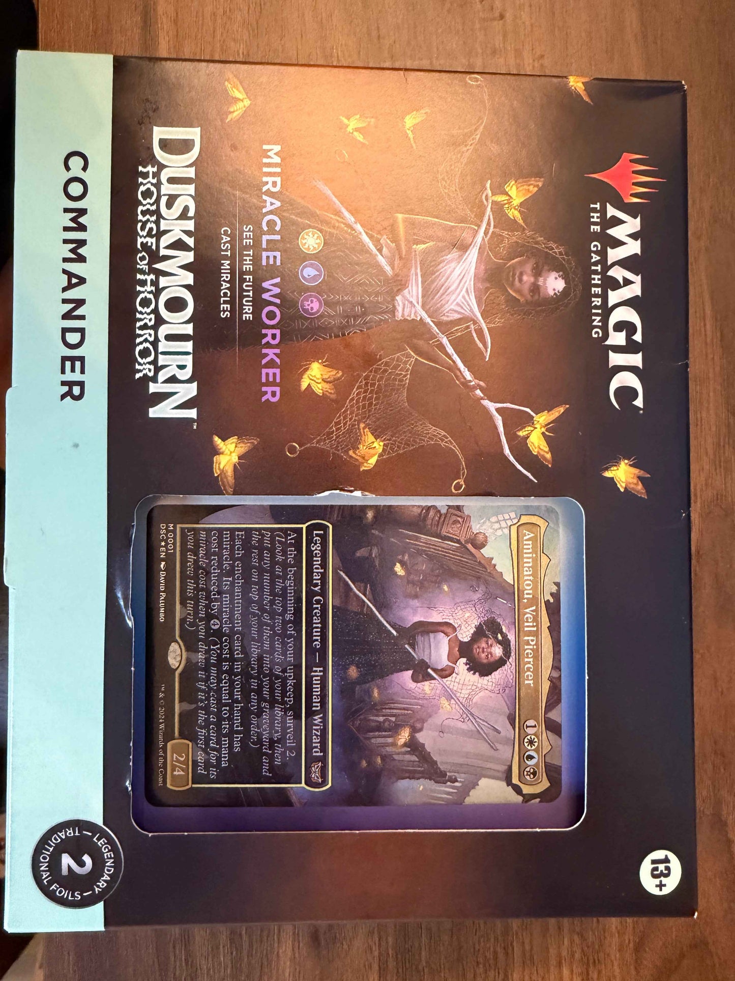Magic the Gathering DuskMourn House of Horror Miracle Worker Commander Booster Deck Pack