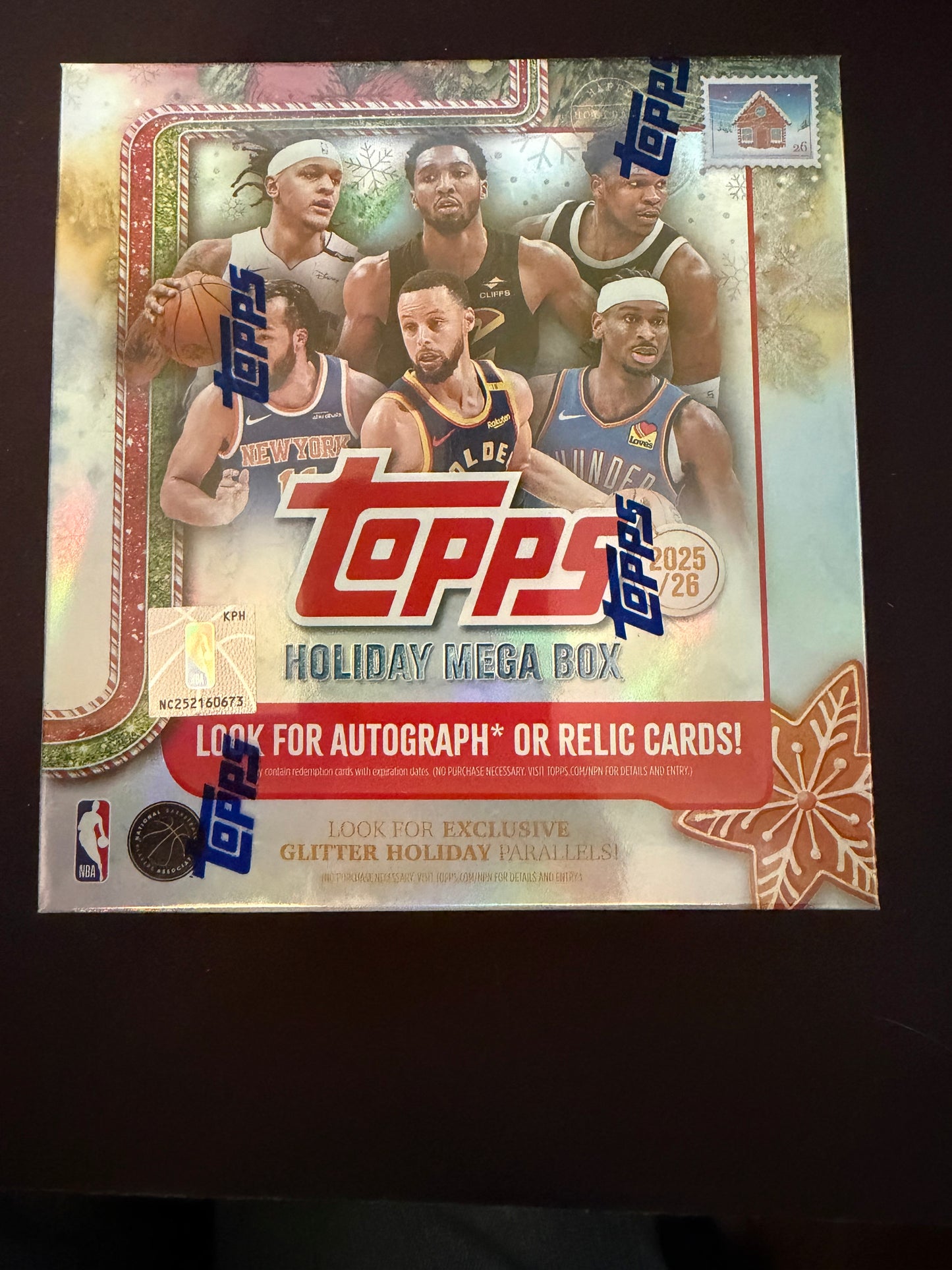 2025-26 Topps Basketball Holiday Mega Box