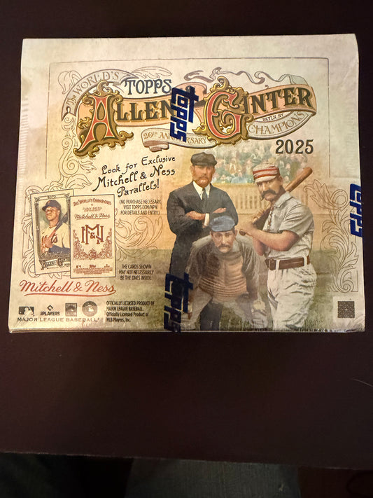 2025 Topps Allen & Ginter 20th Anniversary Baseball Card Hobby Box
