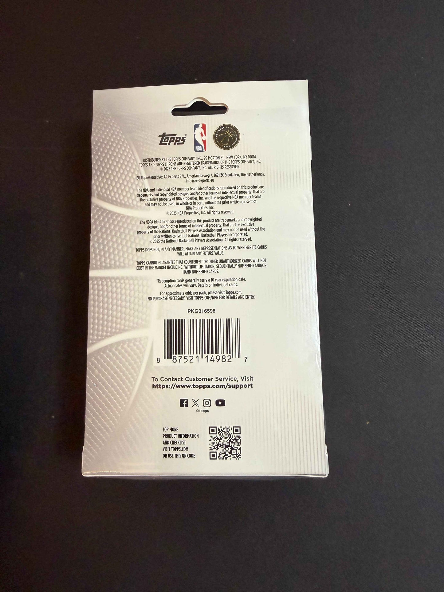 2025-26 Topps Chrome Basketball Blaster Boxes with up to 28 cards