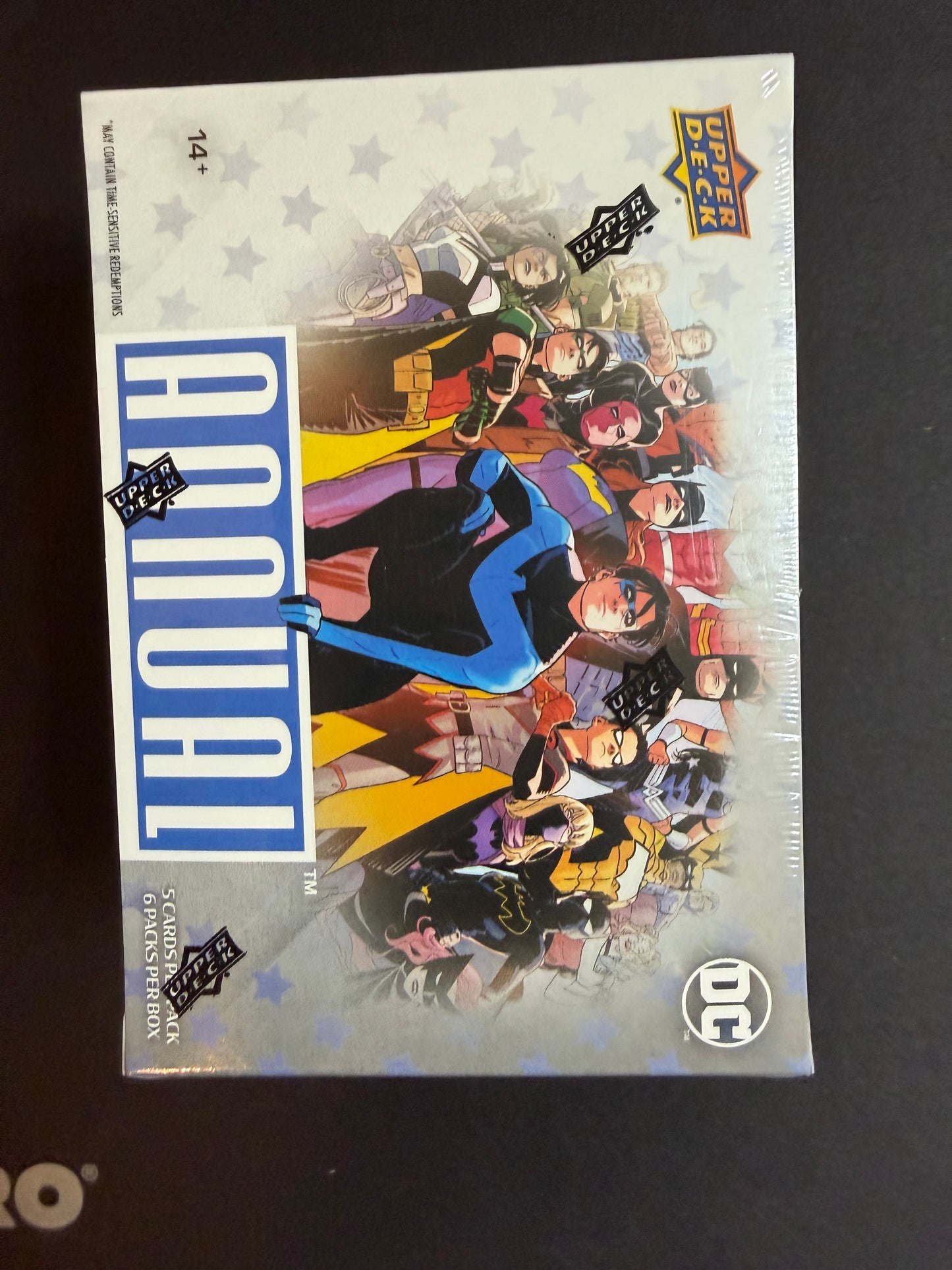 2023-2024 Upper Deck DC Annual Trading Cards Sealed 6 Pack Blaster Box