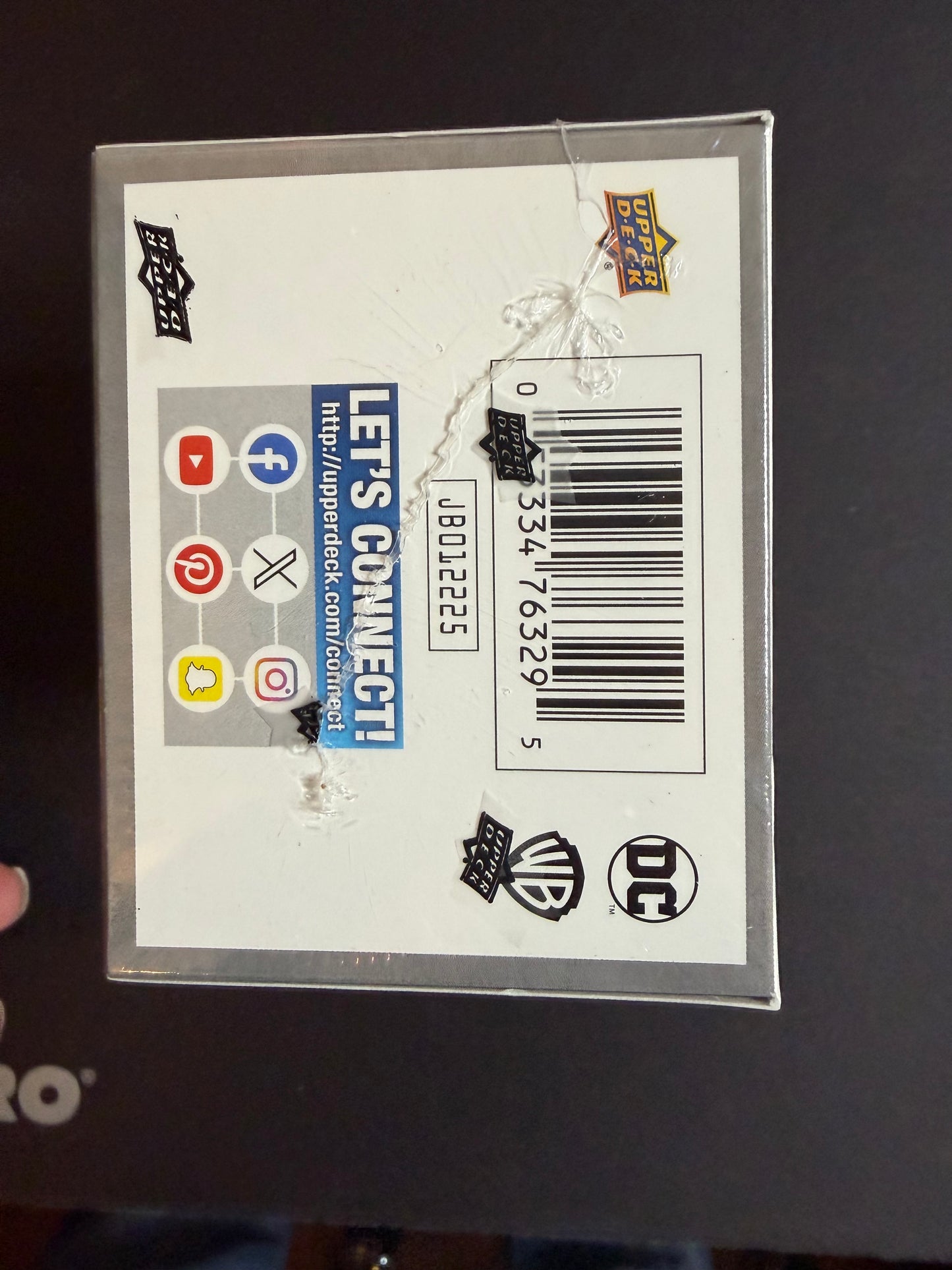 2023-2024 Upper Deck DC Annual Trading Cards Sealed 6 Pack Blaster Box