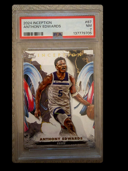 Anthony Edwards PSA 7 front