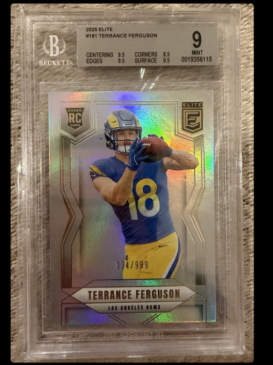 Terrance Ferguson graded card front