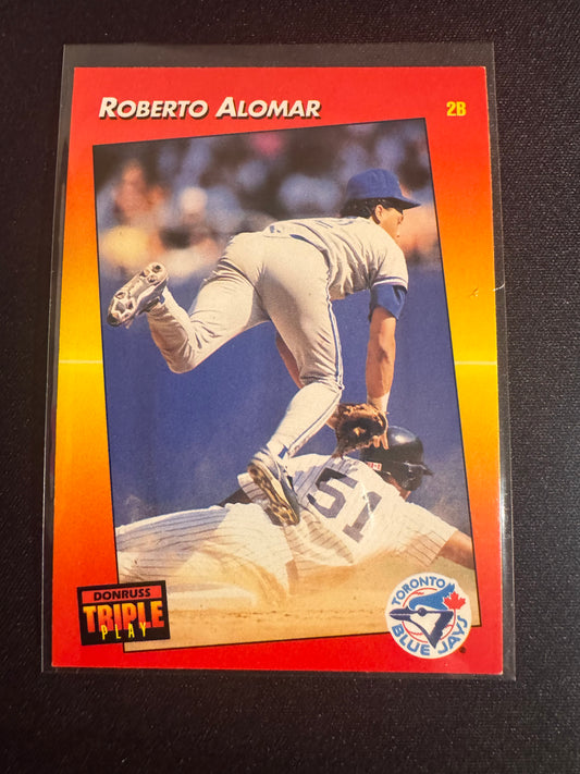 1992 Donruss Triple Play #84 Roberto Alomar Card