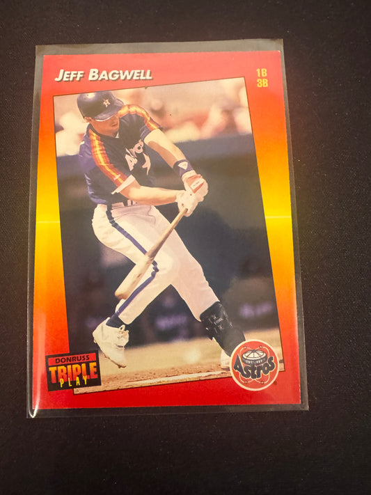 1992 Donruss Triple Play #200 Jeff Bagwell Card