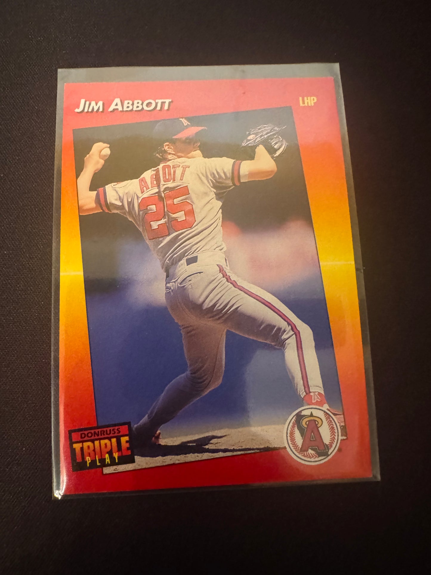 1992 Donruss Triple Play #204 Jum Abbott Card