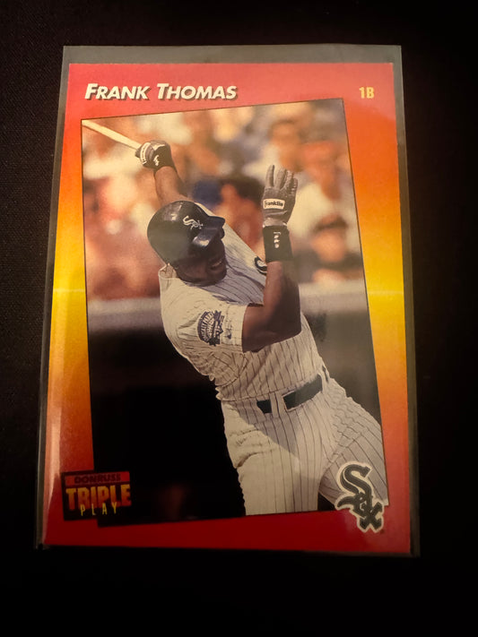 1992 Donruss Triple Play #206 Frank Thomas Card
