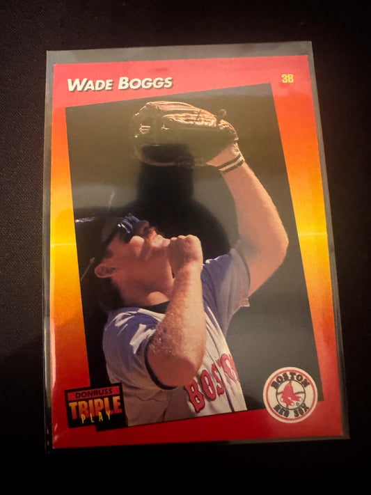 1992 Donruss Triple Play #211 Wade Boggs Card