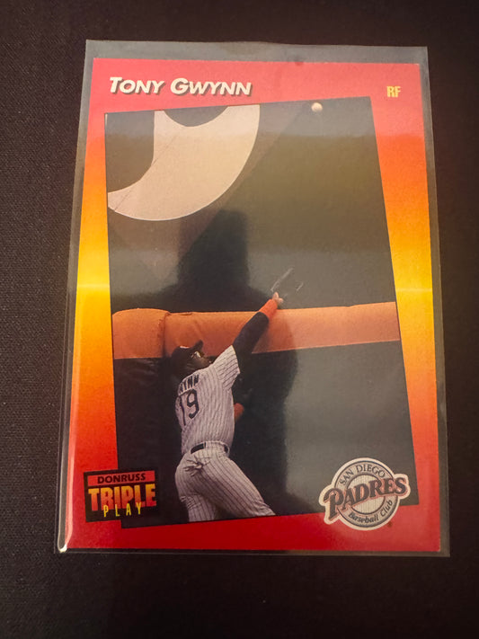 1992 Donruss Triple Play #219 Tony Gwynn Card