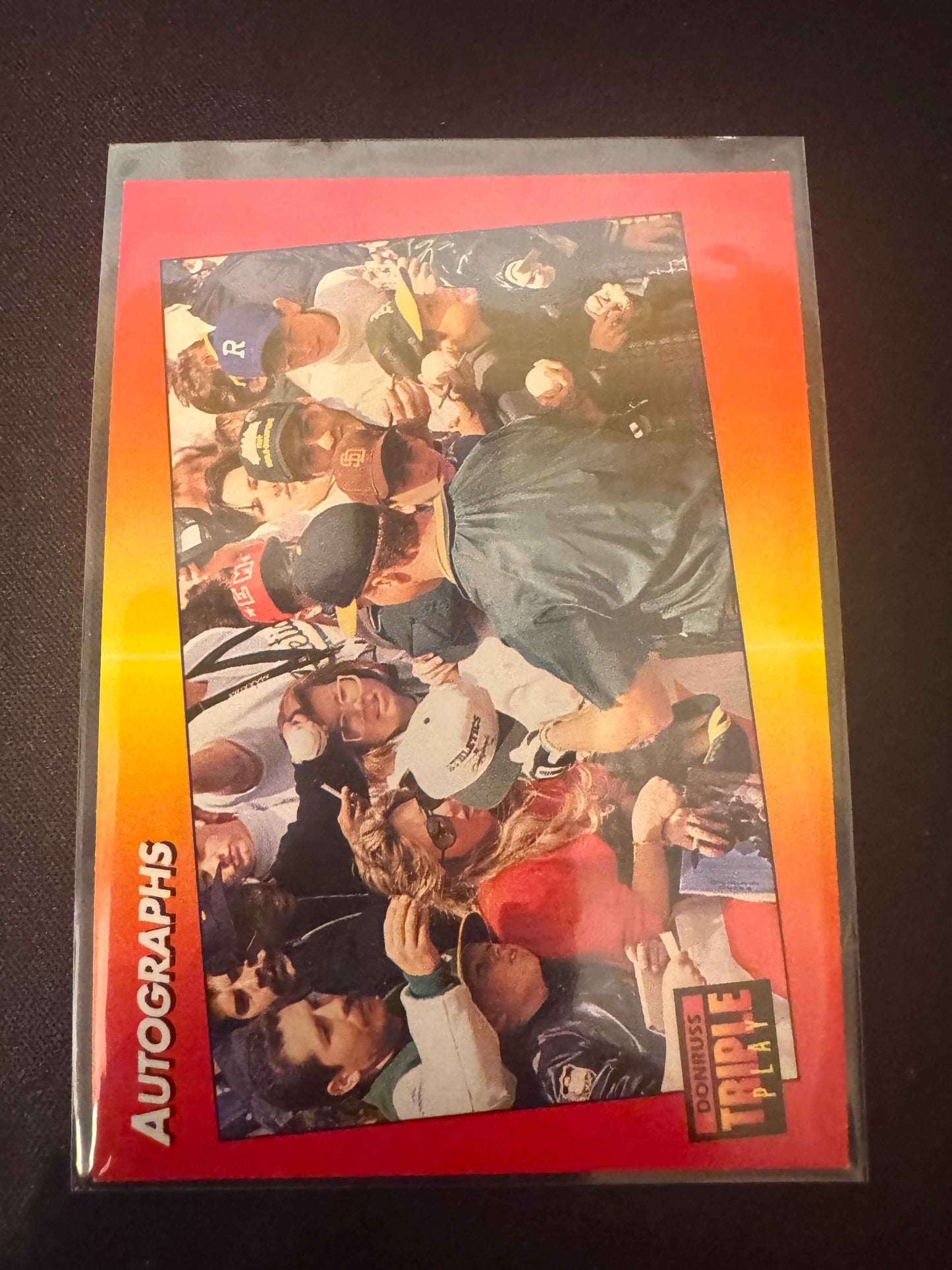 1992 Donruss Triple Play #231 Mark McGwire Autograph Signing Card